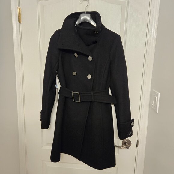 BNWT SMALL Aritzia Babaton Bromley Wool Coat Brand NEW - Picture 2 of 16